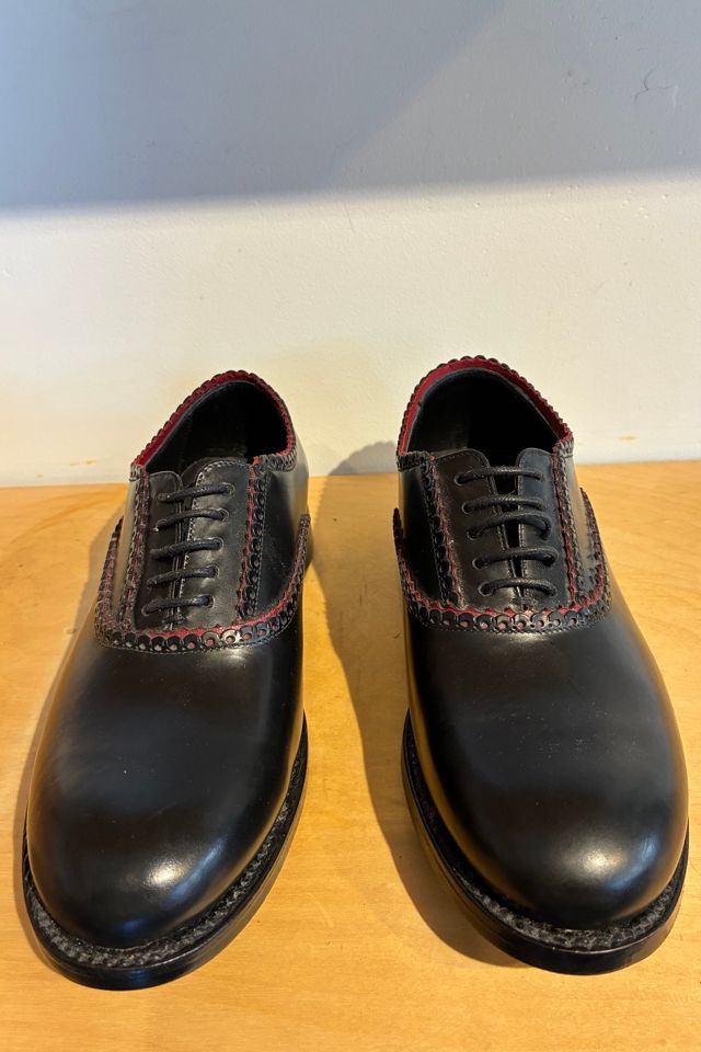 Alaïa Black Leather Saddle Shoes Selected by The Curatorial Dept. #1