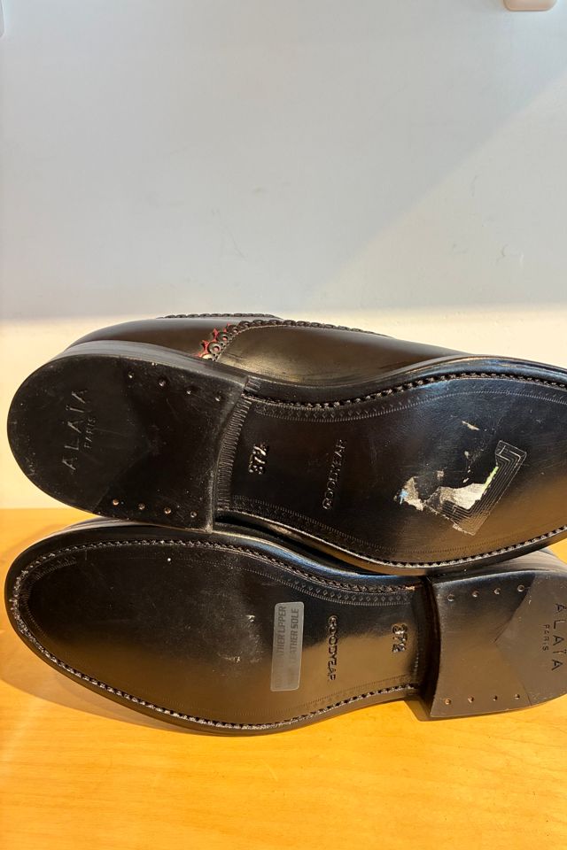 Alaïa Black Leather Saddle Shoes Selected by The Curatorial Dept. #3