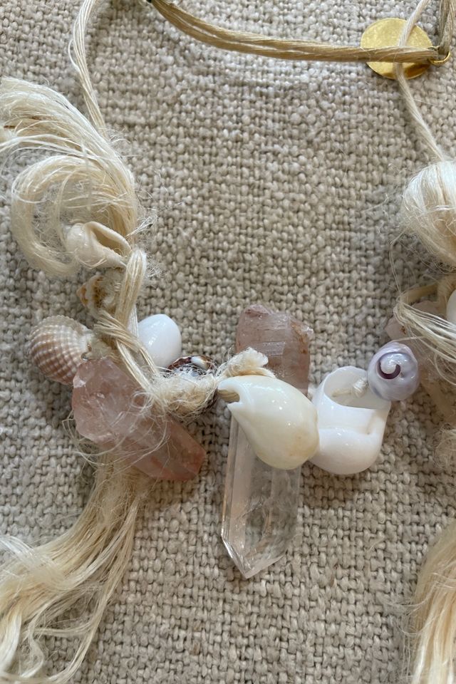 Cosmic Wonder Light Source Crystal/Shells Necklace Selected by The Curatorial Dept. #1