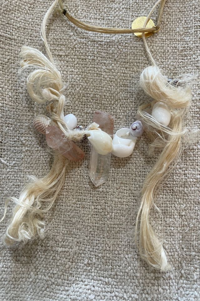 Cosmic Wonder Light Source Crystal/Shells Necklace Selected by The Curatorial Dept. #2