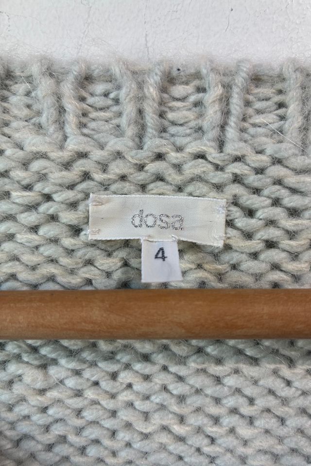 Dosa Light Blue Alpaca Knit Cardigan Selected by The Curatorial Dept. #3
