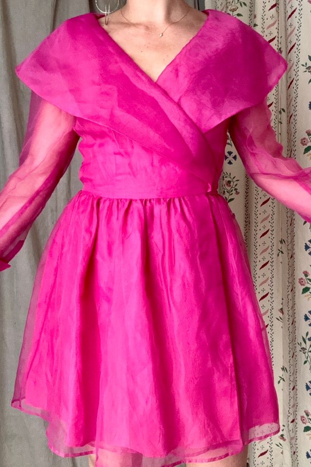 Vintage 1970s Organza Dress Selected by Kikos Kloset #2