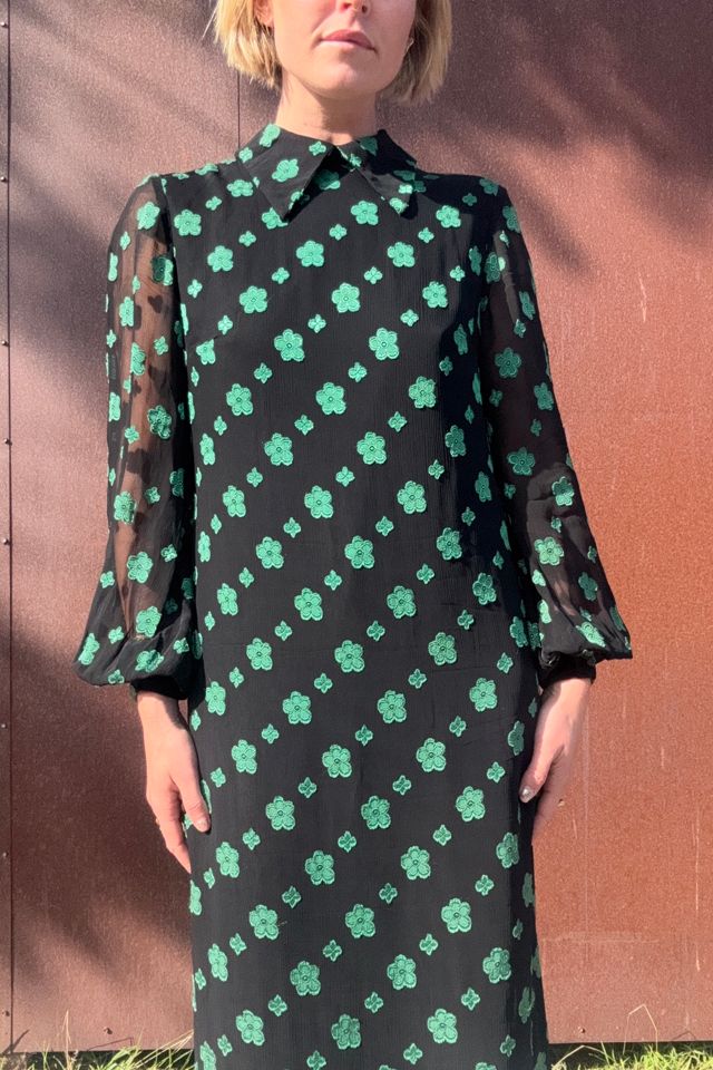 Vintage Jon Mandl 1960s Chiffon Maxi Dress Selected by Kikos Kloset #1