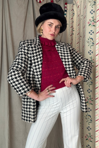 Vintage Bill Blass Wool Blazer Selected by Kikos Kloset