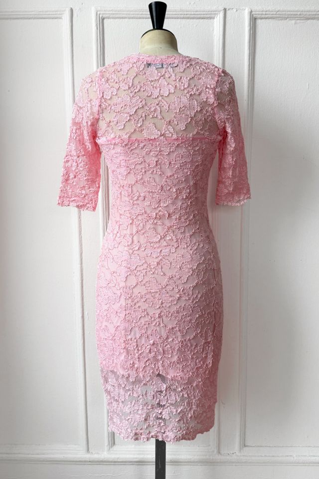 Vintage 90s Betsey Johnson Lace BodyCon Dress Selected by MARMALADE #2