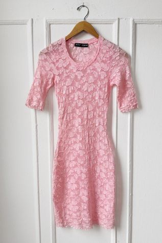Vintage 90s Betsey Johnson Lace BodyCon Dress Selected by MARMALADE