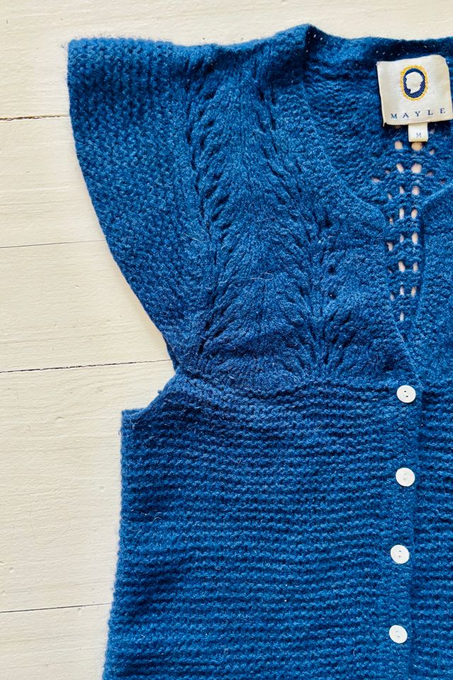 Vintage Handknit Cashmere Sweater Selected by Atlantic Vintage #1