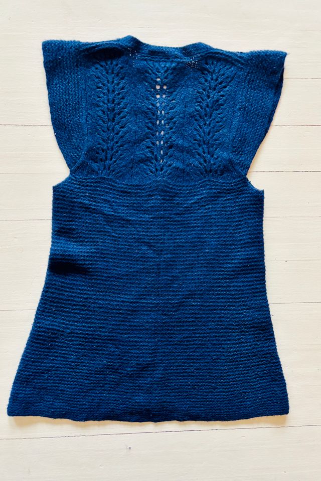 Vintage Handknit Cashmere Sweater Selected by Atlantic Vintage #2