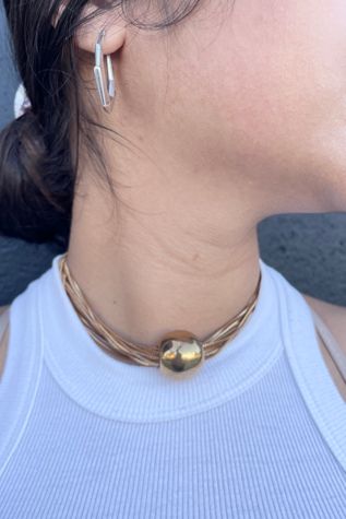 Vintage 1990's Multi Chain Choker Necklace Selected by FernMercantile