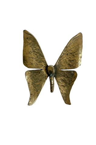Vintage Artisan Modernist Statement Butterfly Pin Selected by FernMercantile