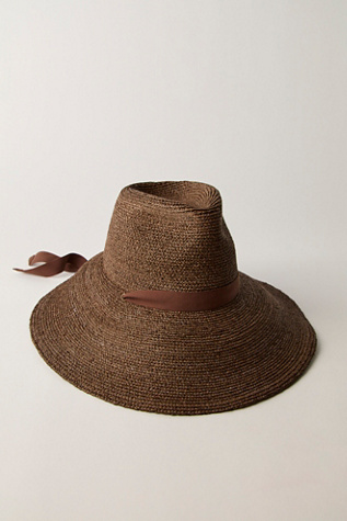 Thea Straw Hat by Wyeth at Free People in Brown