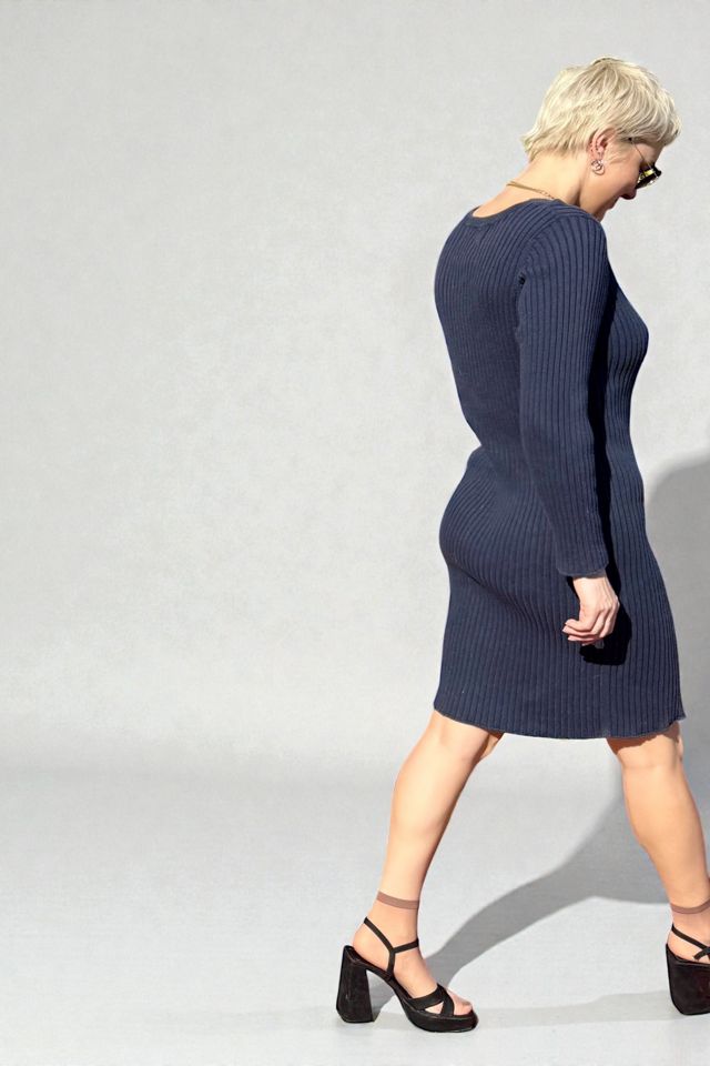 Rib Knit Body Con Dress Selected by Personal Choice #2