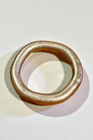 Sterling Silver Ring with Organic Shape Selected by Personal Choice
