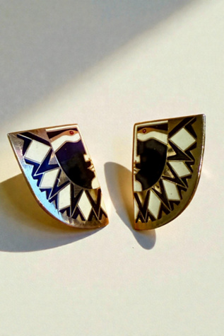Laurel Burch Sunface Earrings Selected by Personal Choice