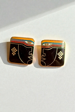 Laurel Burch Rainbow Spirit Earrings elected by Personal ChoiceS