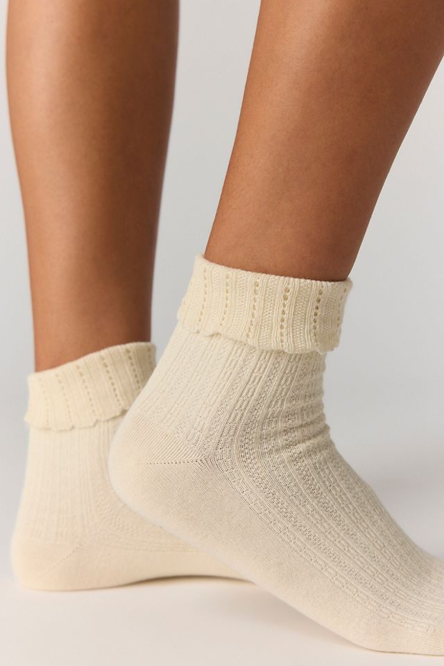 Heirloom Vintage Ruffle Socks #1
