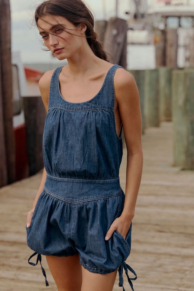 We The Free Vintage Heirloom Romper #2