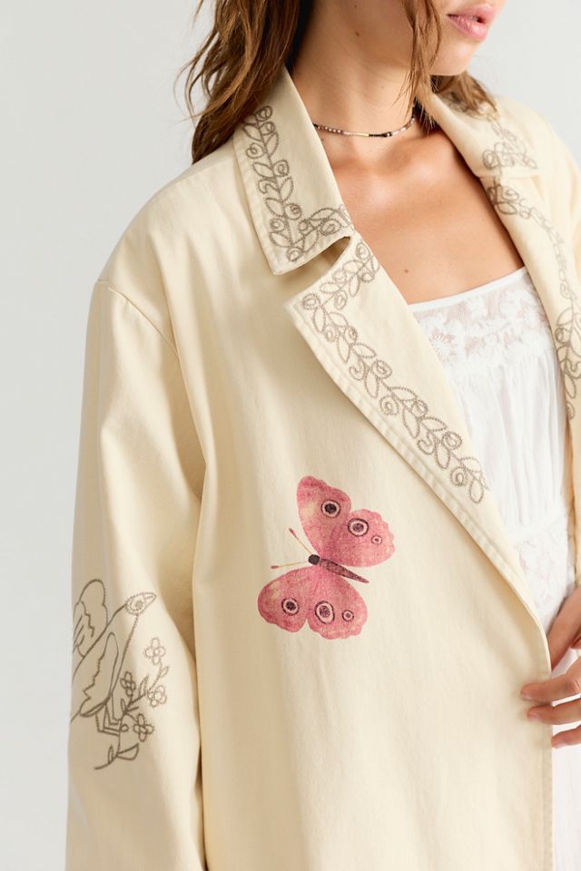 Denim And Bone Folk Duster #2