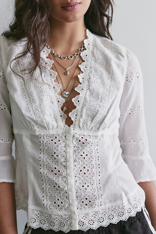 Salone Eyelet Top