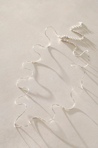 Les Beads Spires Silver Belly Chain