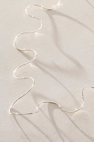 Женские украшения Les Beads Studio Spires Silver Belly Chain, цвет: Серебряный — фото 3