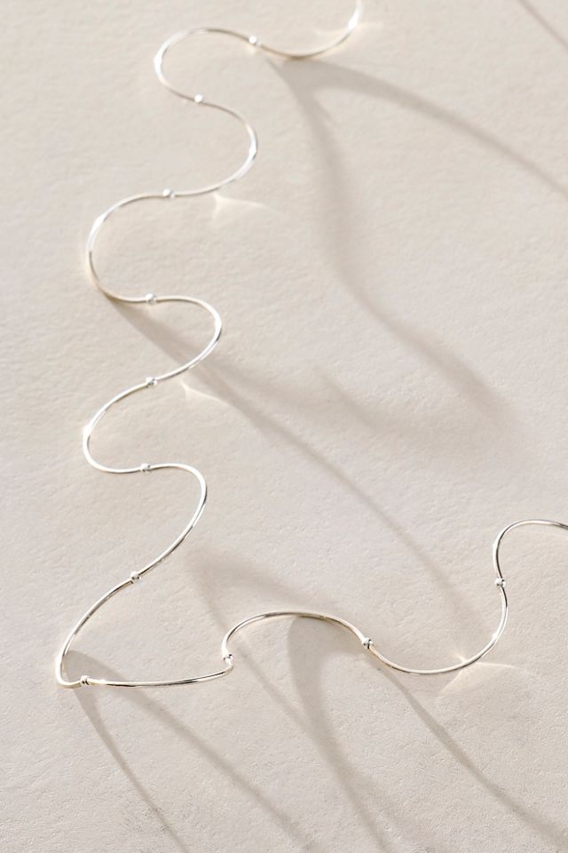 Les Beads Spires Silver Belly Chain #2