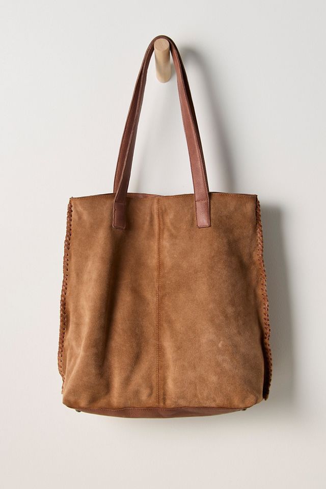Maeve Suede Tote Bag #1