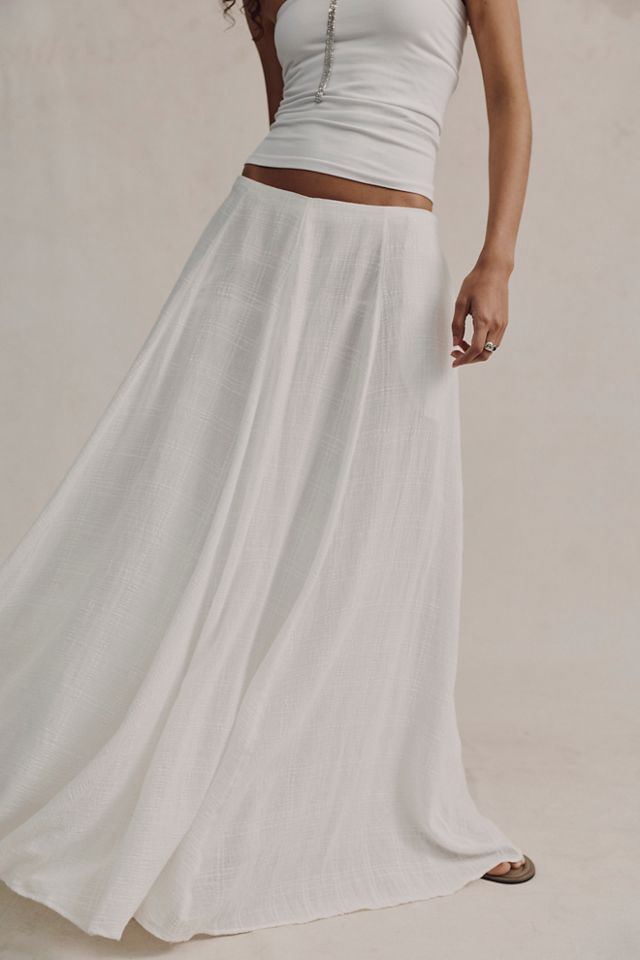 Ives Solid Maxi Skirt #2