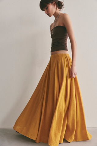 Ives Solid Maxi Skirt