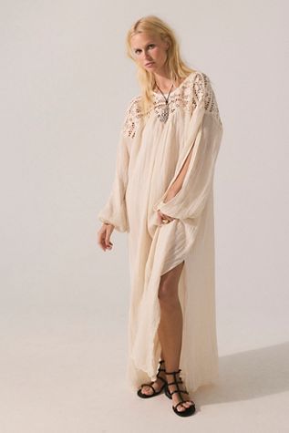 Weeping Willows Long Sleeve Maxi Dress | Free People