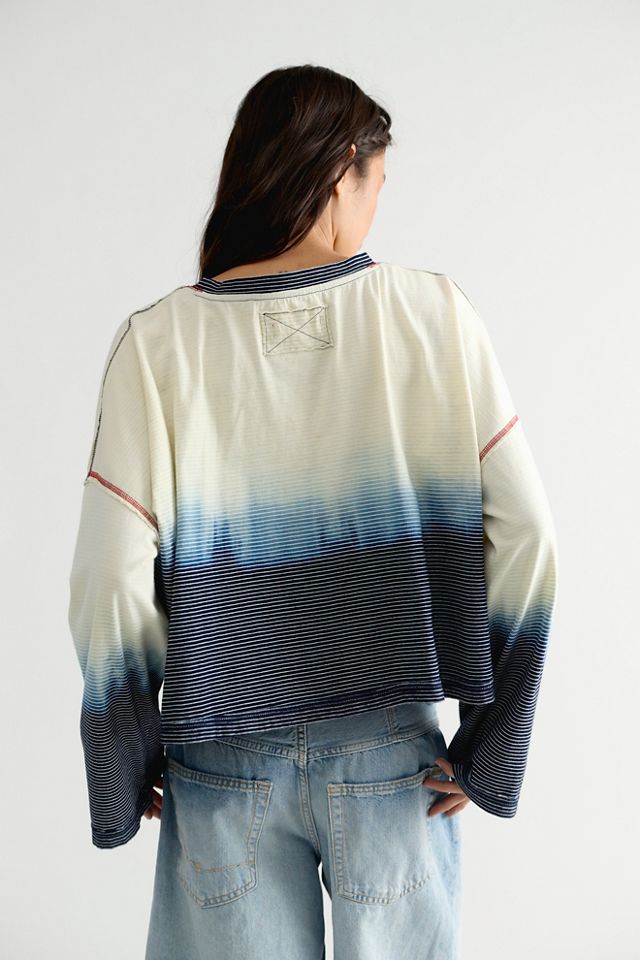 We The Free Indigo Striped Long-Sleeve Tee #2