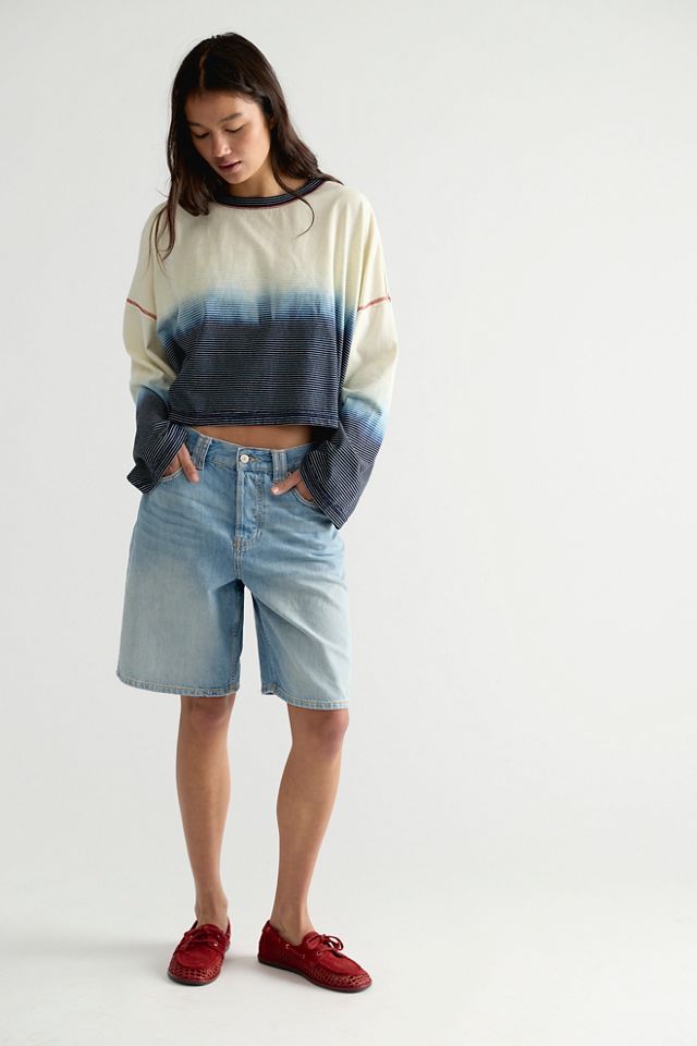 We The Free Indigo Striped Long-Sleeve Tee #3
