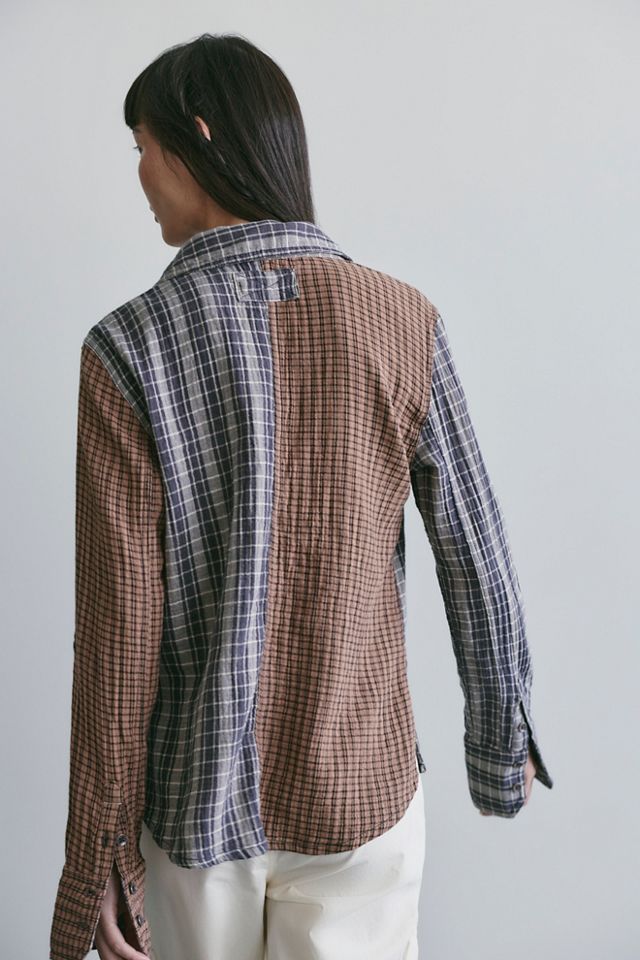 We The Free Benny Slim Plaid Button-Down #1