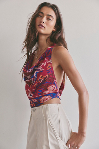 Laila Cowl-Neck Top