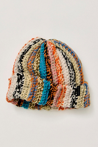 Autumn Patchwork Beanie