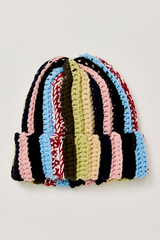 Autumn Patchwork Beanie