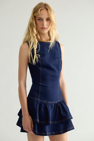Mini-robe en denim Slow Burn
