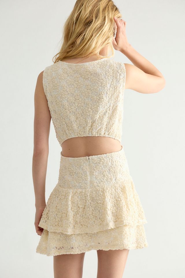 Slow Burn Lace Mini Dress #1