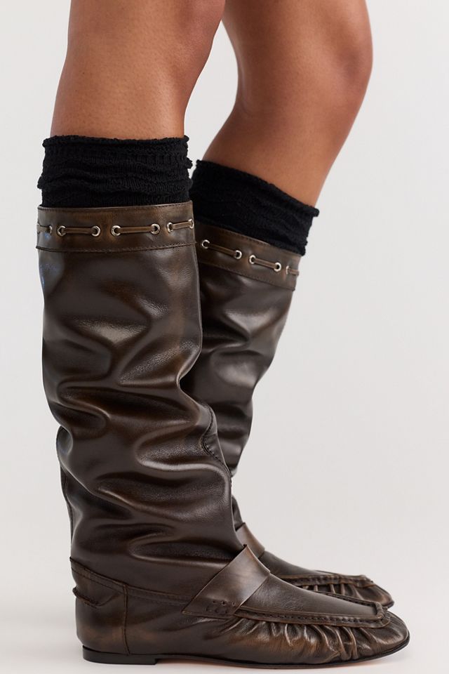 Miista Kali Loafer Tall Boots #2