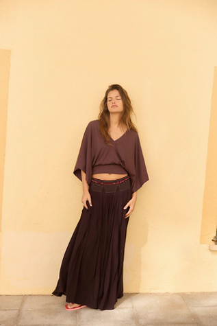 Last Haven Convertible Skirt by free-est at Free People in Brown, Size: S