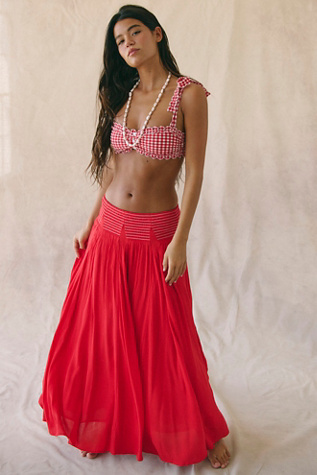 Last Haven Convertible Skirt by free-est at Free People in Red, Size: M