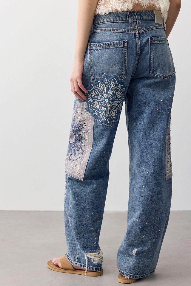 We The Free Reverie Patchwork Jeans #2