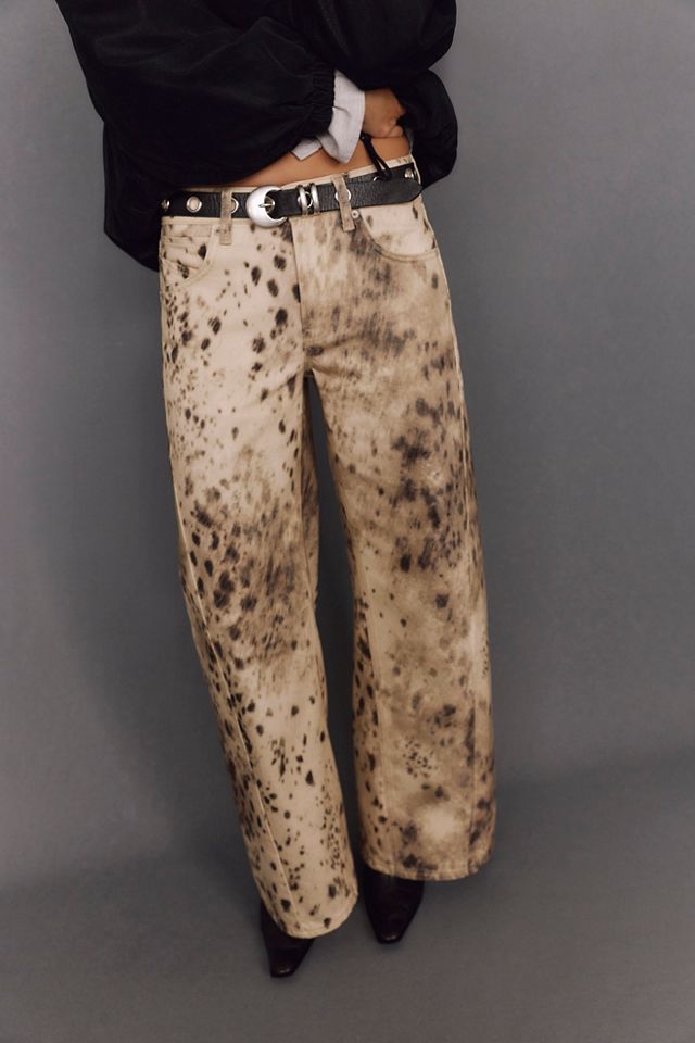 We The Free Alter Ego Wide-Leg Printed Jeans #1
