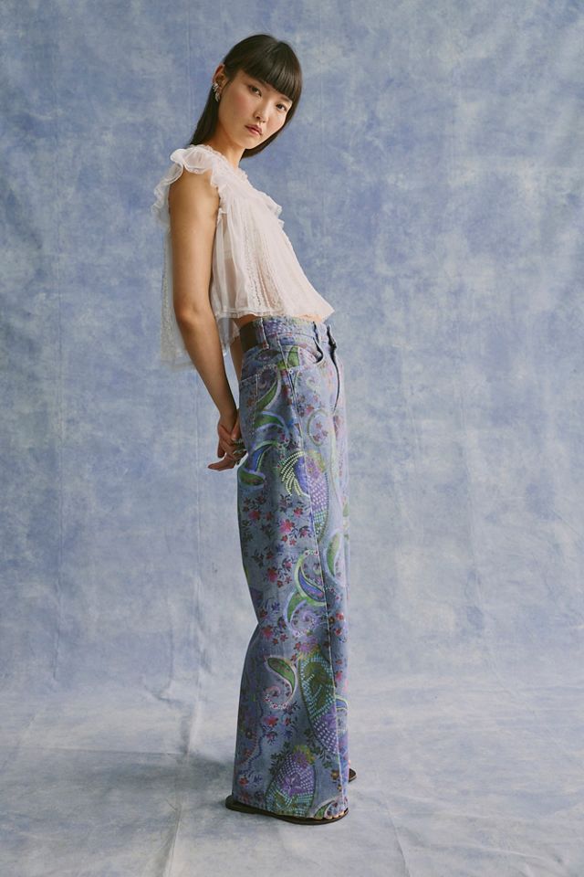 We The Free Alter Ego Wide-Leg Printed Jeans #3