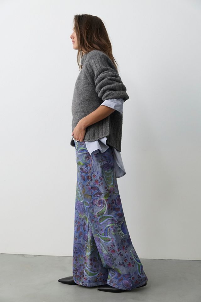 We The Free Alter Ego Wide-Leg Printed Jeans #4