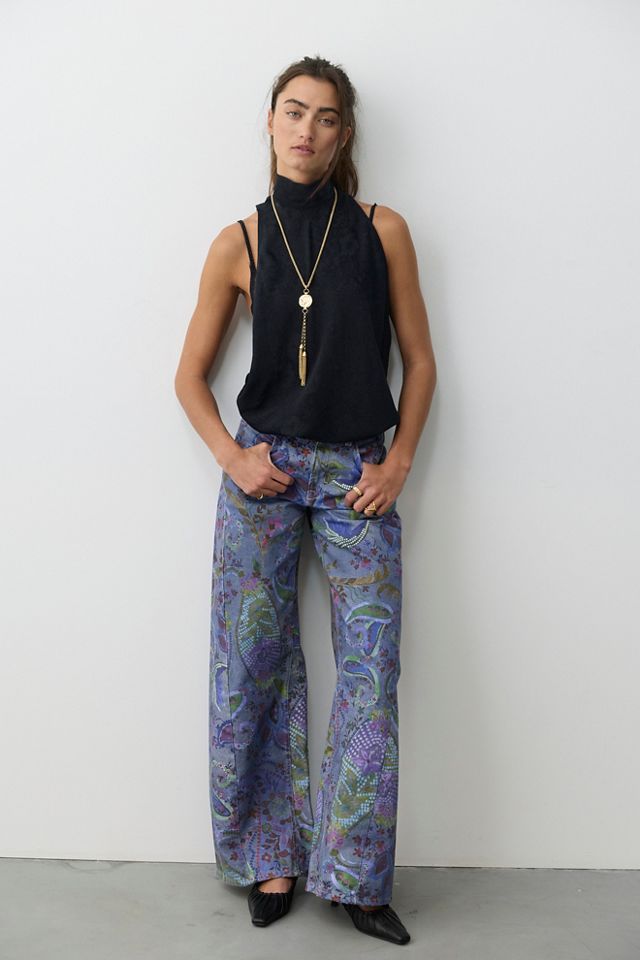 We The Free Alter Ego Wide-Leg Printed Jeans #5