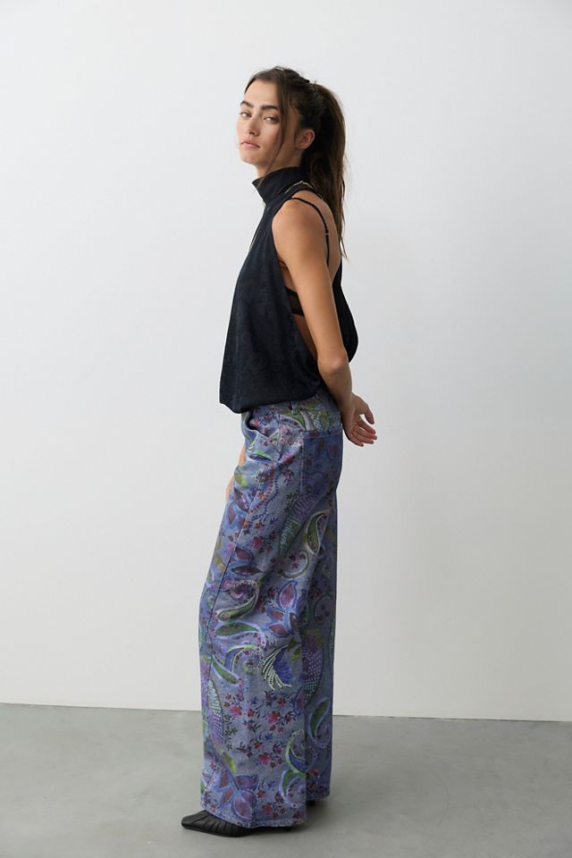 We The Free Alter Ego Wide-Leg Printed Jeans #2