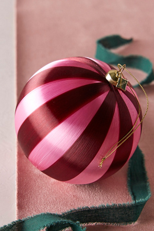 Striped Bauble Ornament by Free People