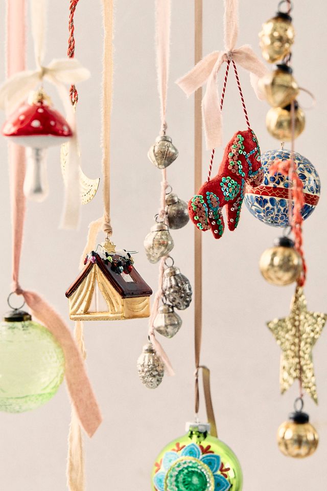 Camping Tent Ornament #2