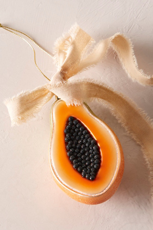 Papaya Ornament